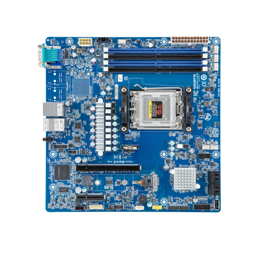 新型ギガバイトマザーボードMC13-LE0、シングルEPYC - Am5 Micro Atx Pcie 5.0 Motherboard のレビューと価格